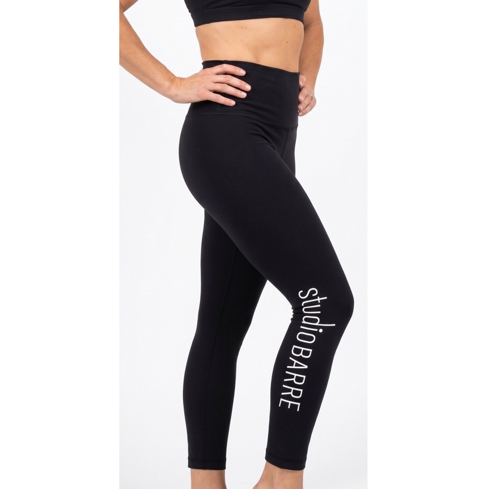 DYI Define Your Inspiration Leggings Small Made in USA Studio Barre Black Yoga
